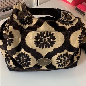 Petunia pickle bottom midnight blackberry satchel